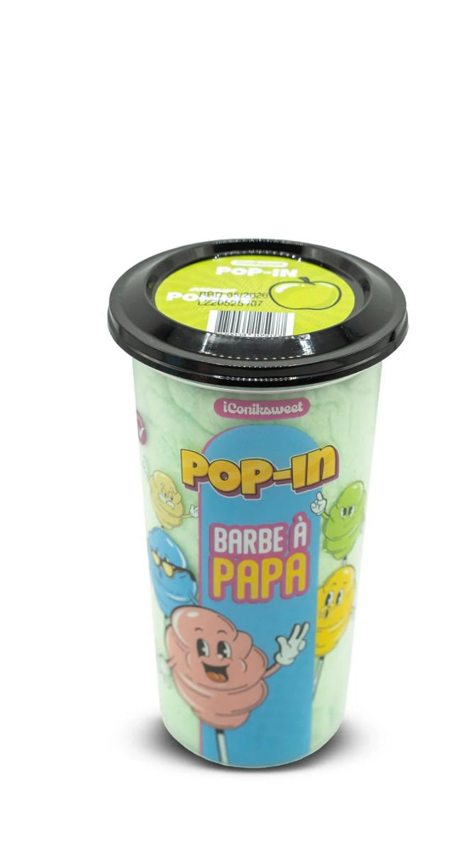 Barbe à papa pomme