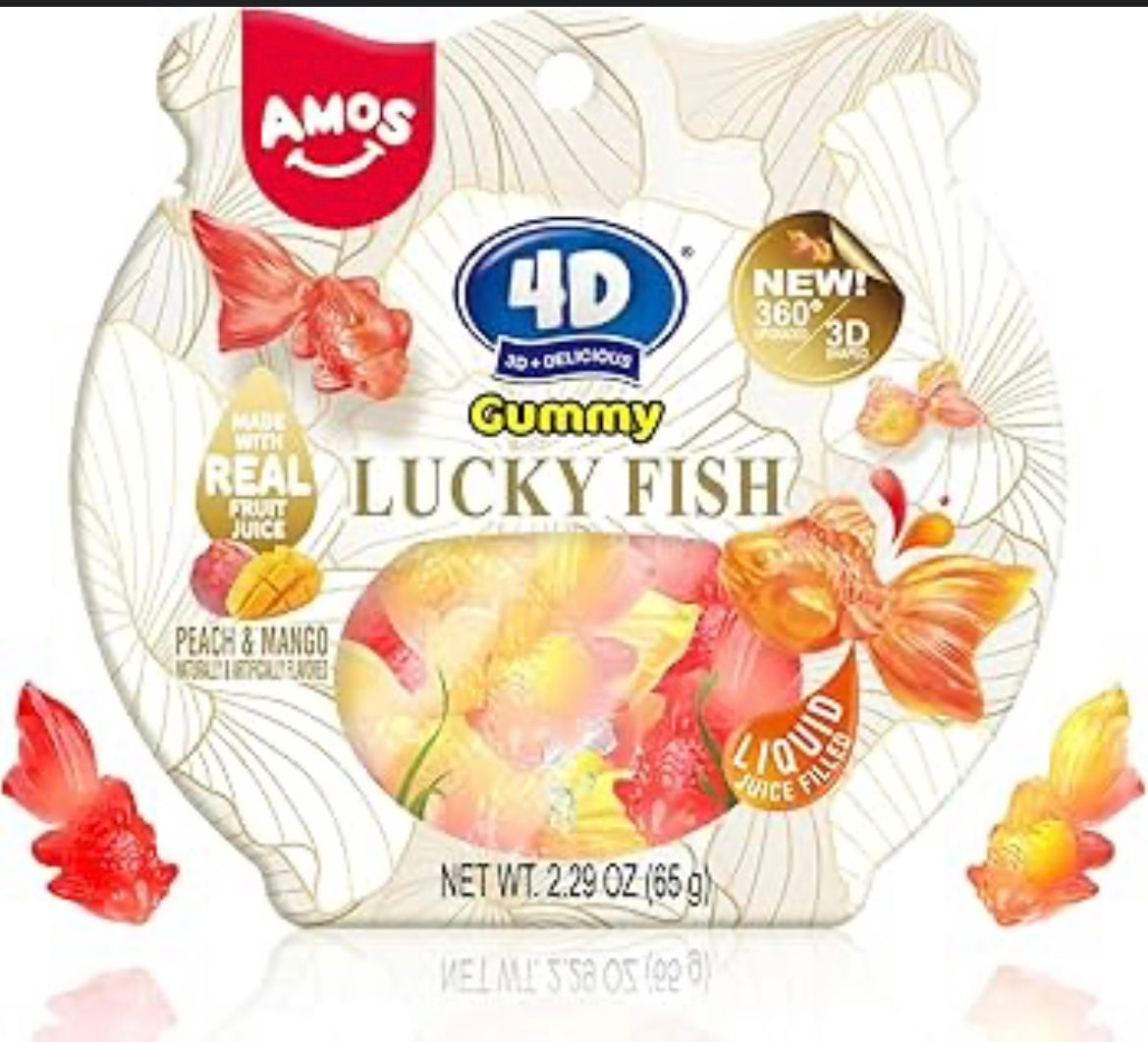 4D lucky fish gummy