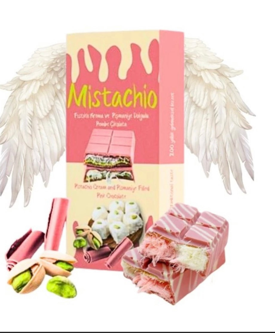 Tablette mistachio pistache chocolat