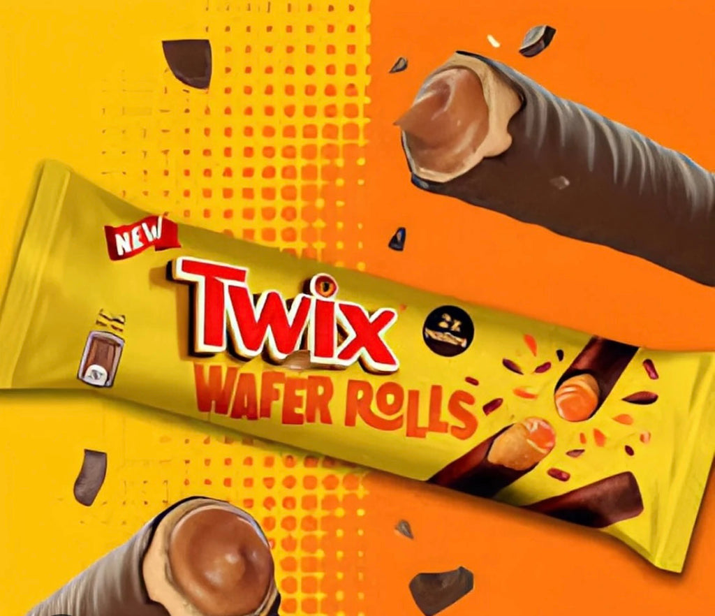 Twix wafer rolls