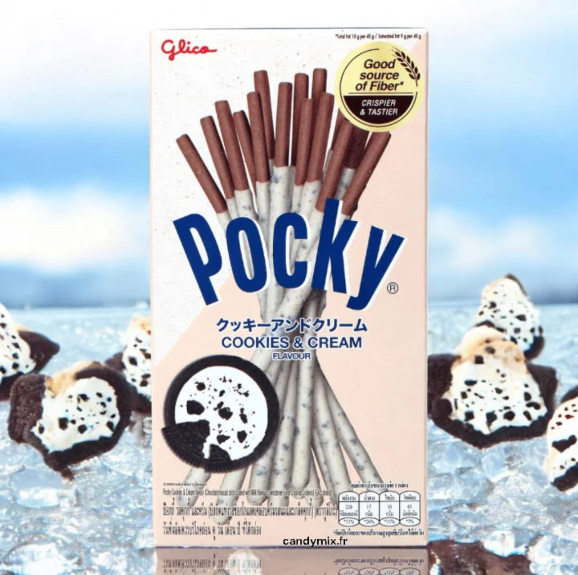 Pocky cream cookies