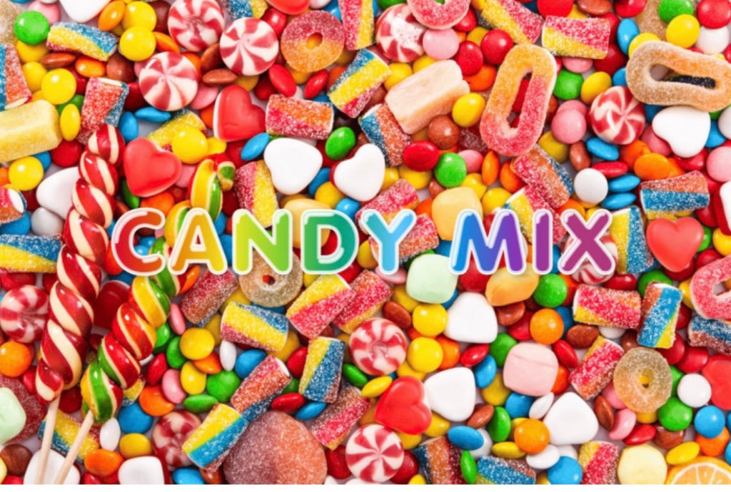 Sachet de bonbon mixte acide/doux