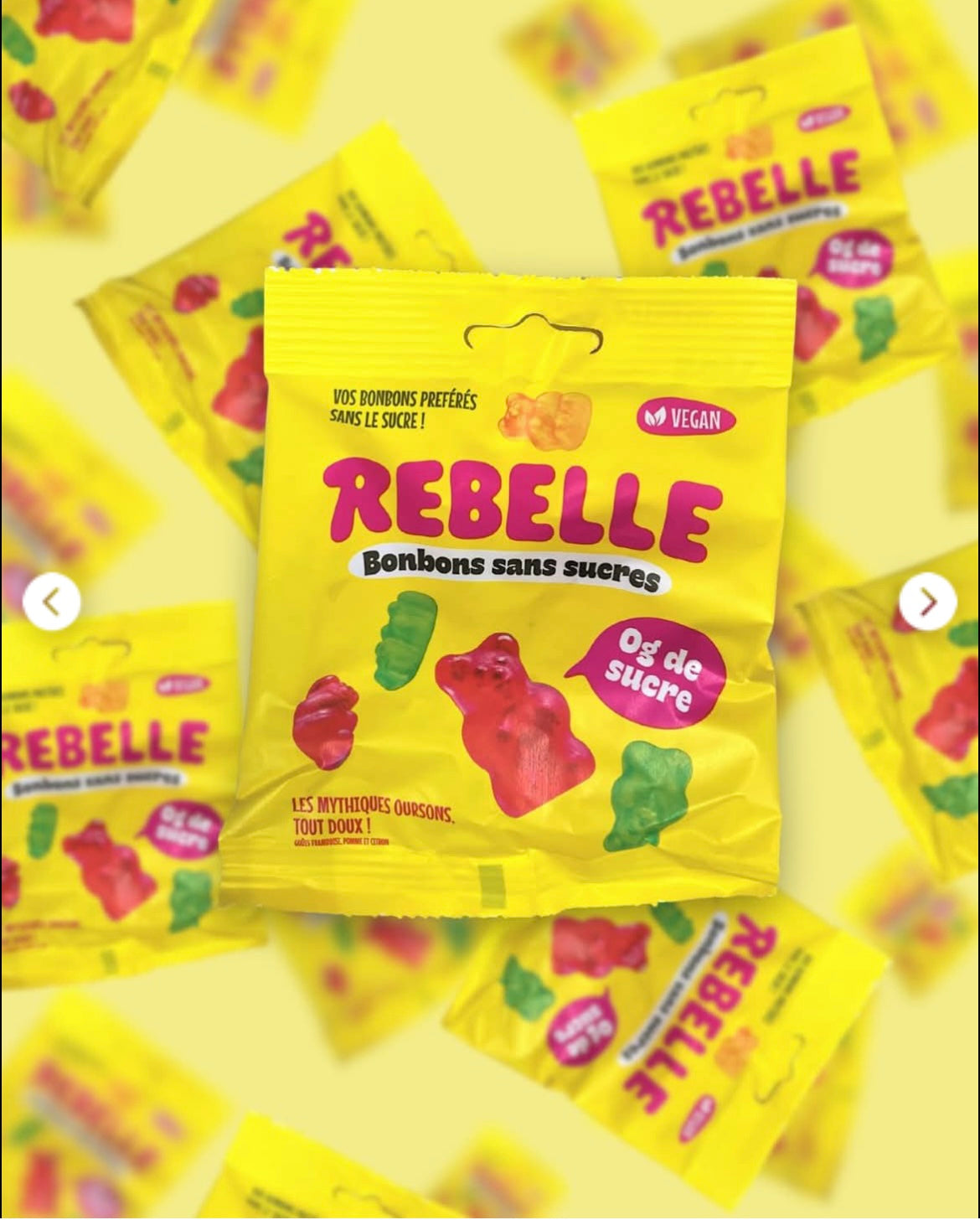 Rebelle bonbon sans sucre