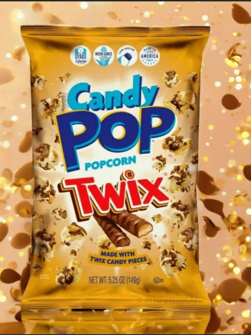 Candy pop corn Twix