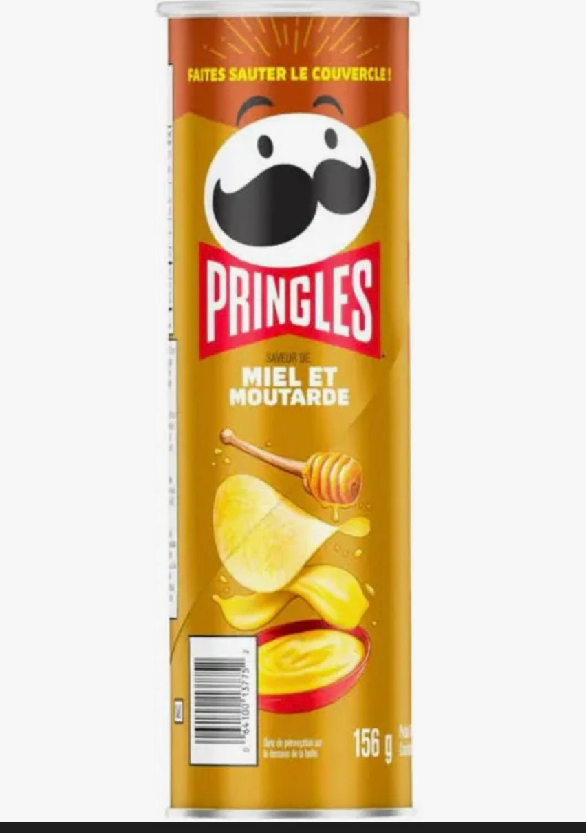 Pringles moutarde miel
