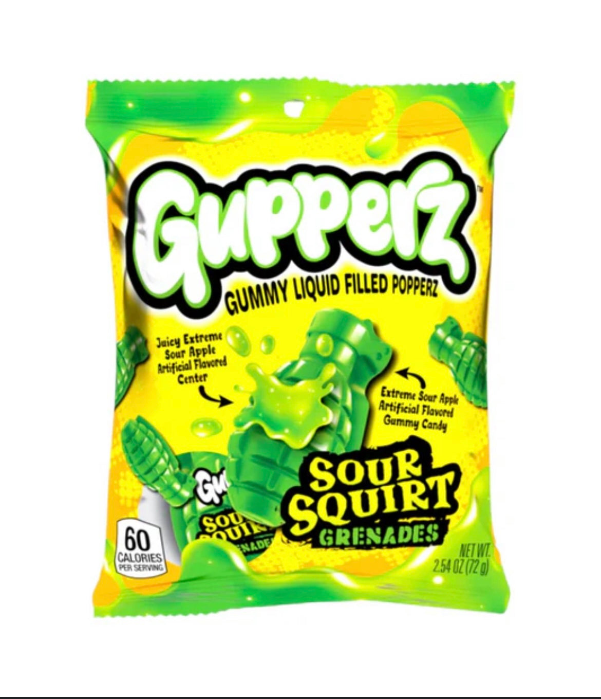 Gupperz gummy liquid filled popperz