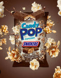 Candy pop corn snickers