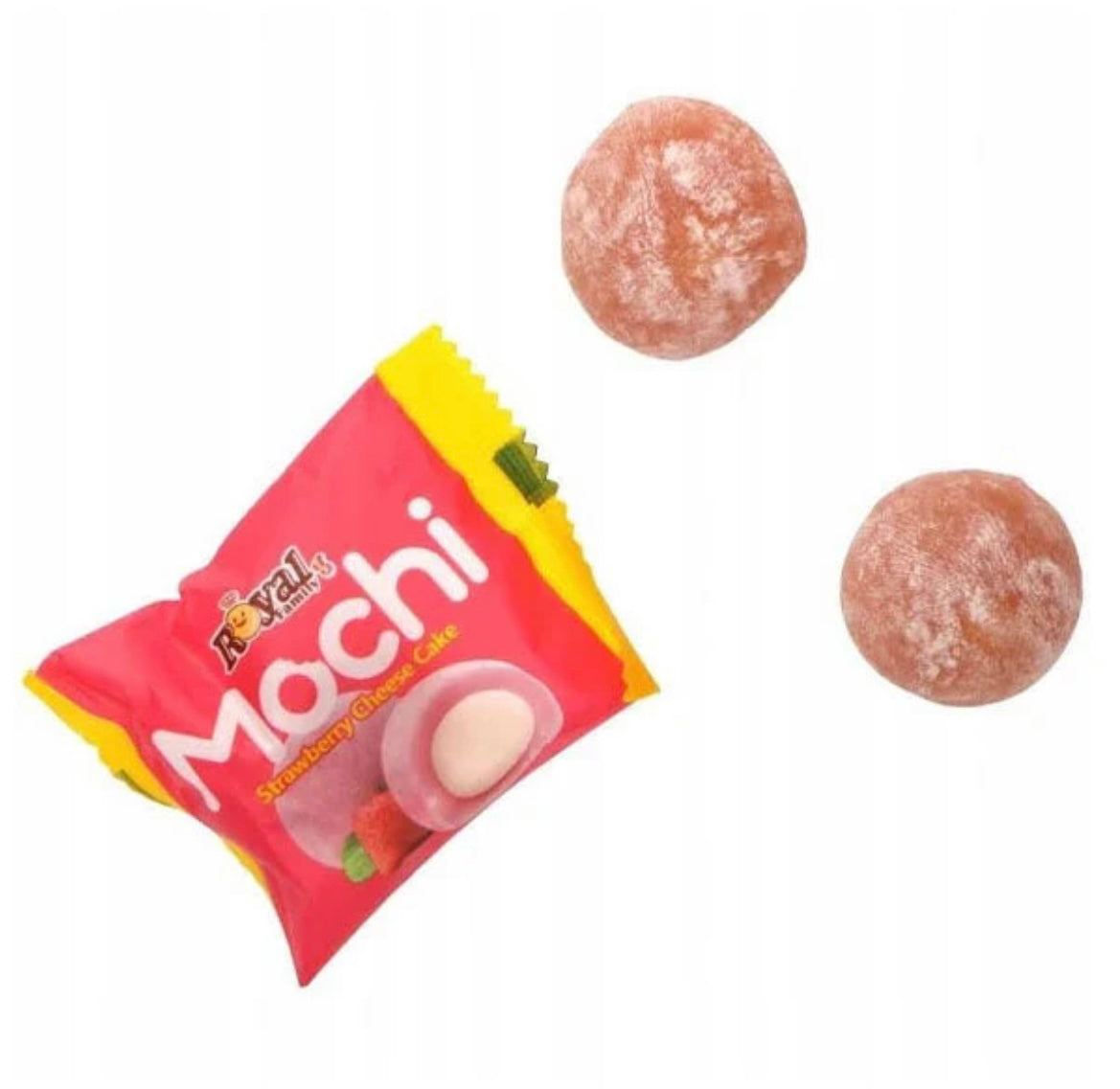 Mochi cheesecake strawberry