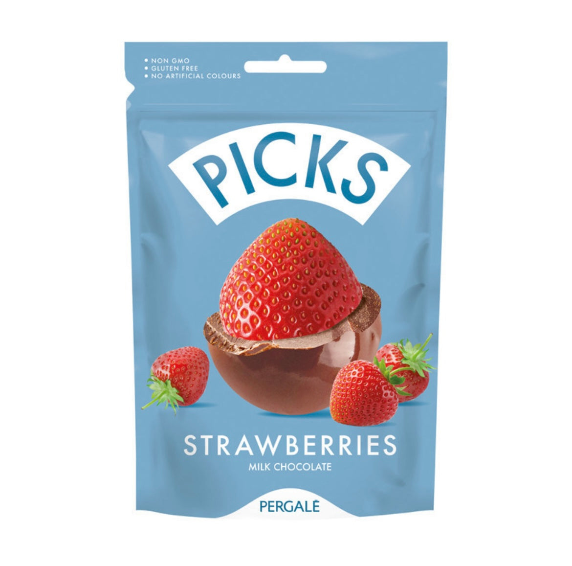 Picks strawberries 🍓