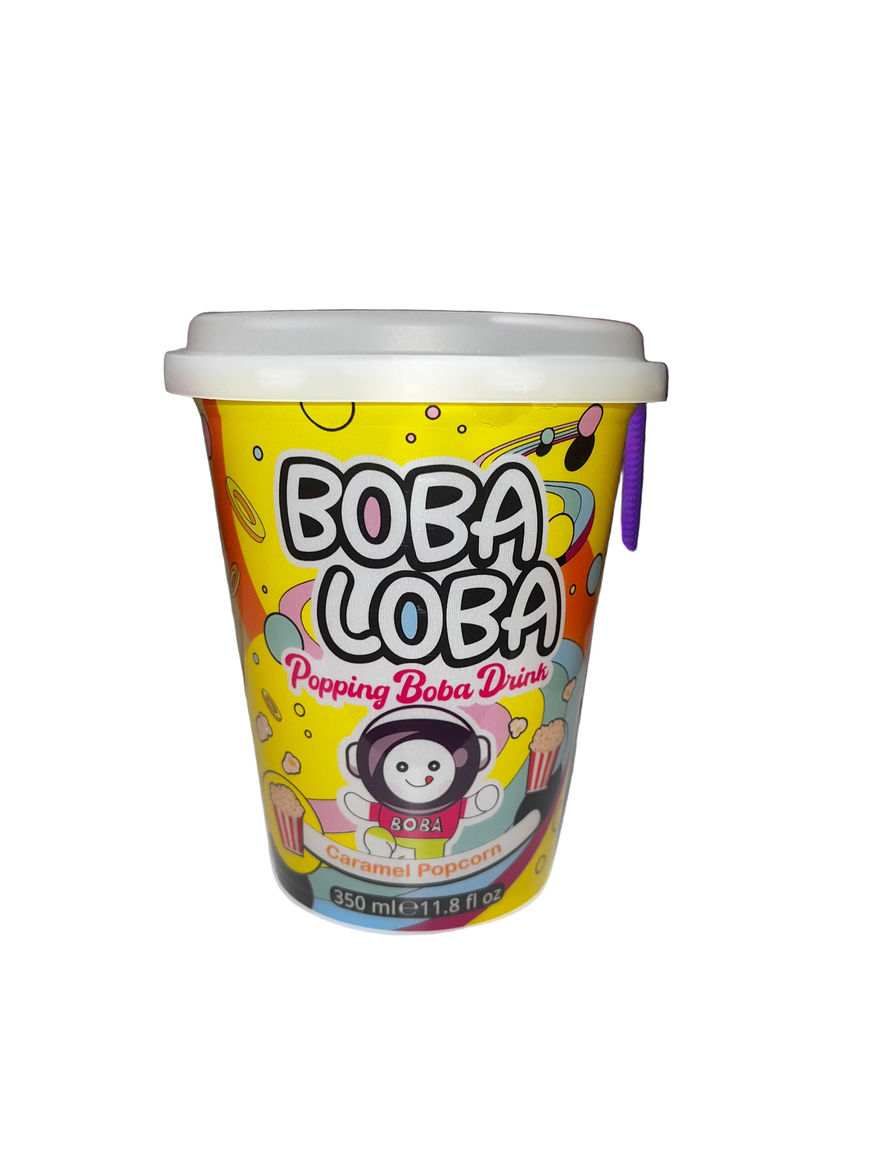 Boba loba caramel pop corn
